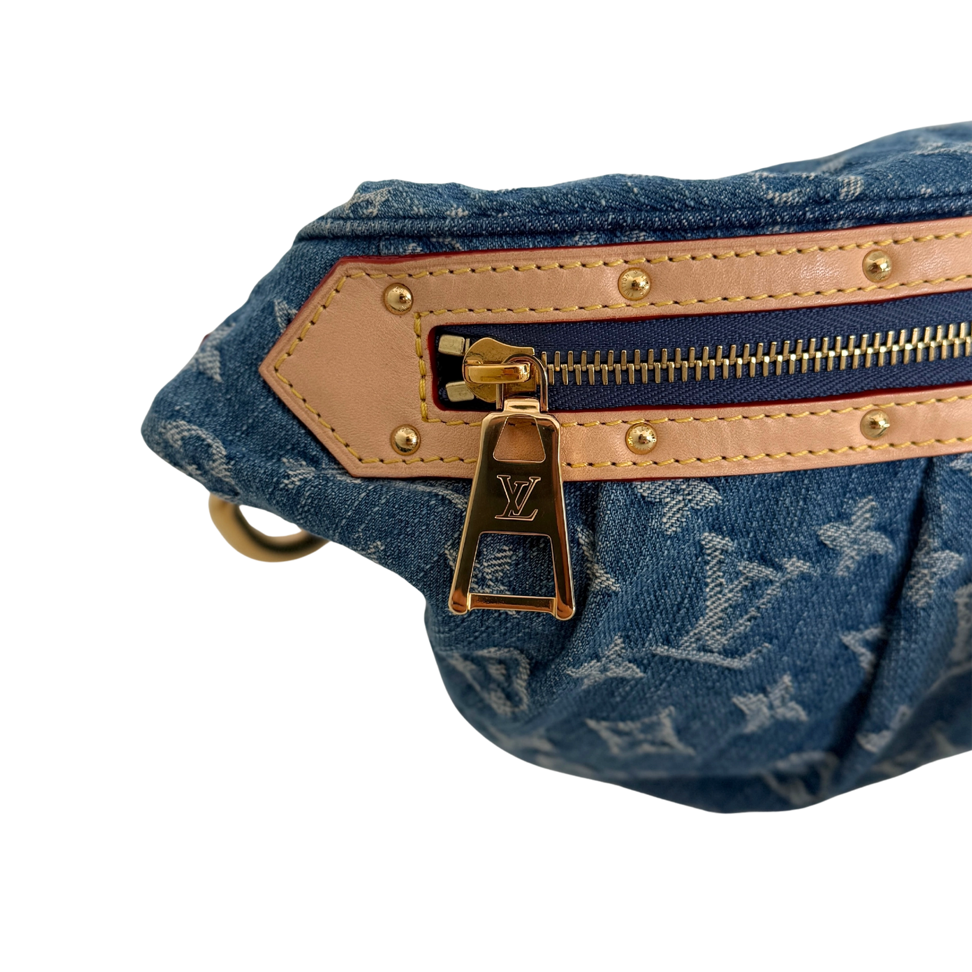 Louis Vuitton High Rise Monogram Denim M46837 Blau Fullset / neuwertig Louis Vuitton