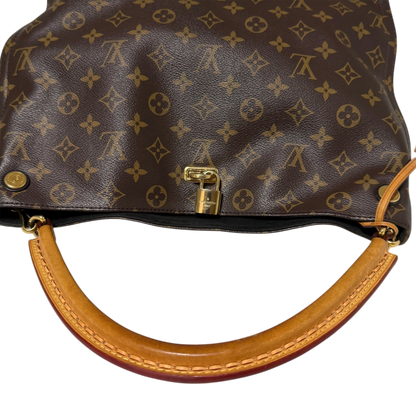 Louis Vuitton Gaia Monogram Canvas Schultertasche / gut Louis Vuitton