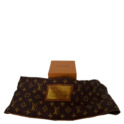 Louis Vuitton Monogram Classic Seidentuch Braun / neuwertig Louis Vuitton