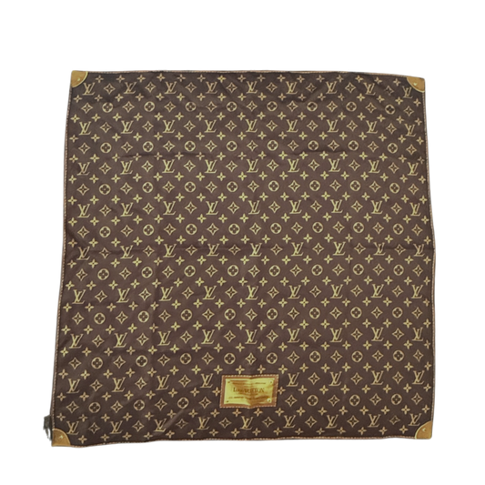 Louis Vuitton Monogram Classic Seidentuch Braun / neuwertig Louis Vuitton