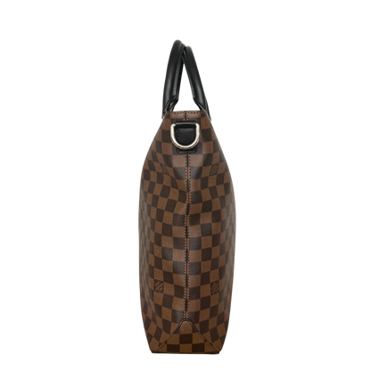 Louis Vuitton Damier Ebene Jake Tote Bag N41559 Braun / sehr gut Louis Vuitton