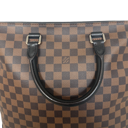 Louis Vuitton Damier Ebene Jake Tote Bag N41559 Braun / sehr gut Louis Vuitton