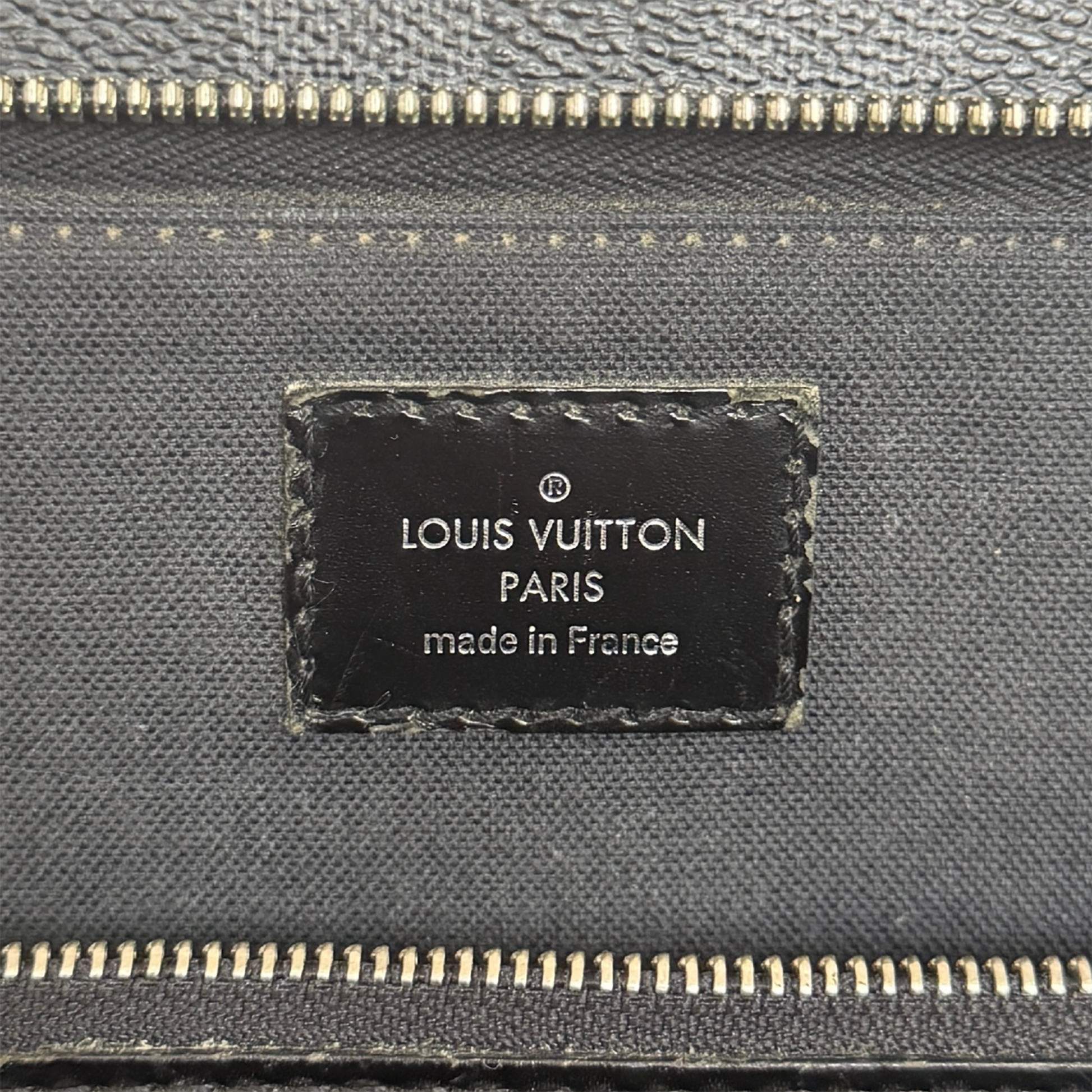 Louis Vuitton Damier Graphite Pilotenkoffer N23206 Schwarz / gut Louis Vuitton
