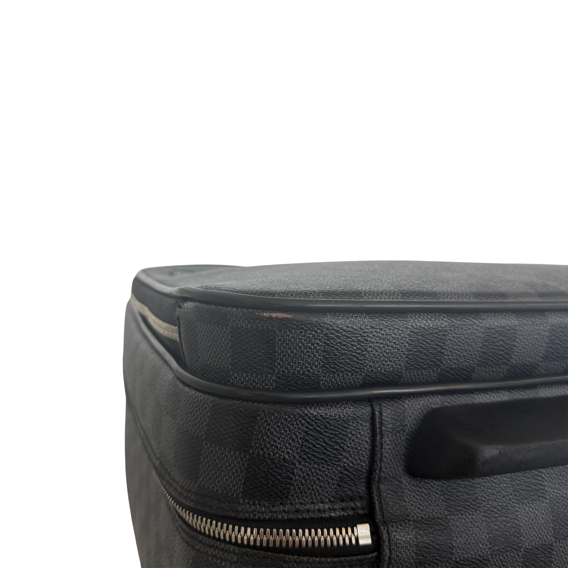 Louis Vuitton Damier Graphite Pilotenkoffer N23206 Schwarz / gut Louis Vuitton