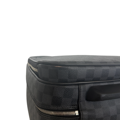 Louis Vuitton Damier Graphite Pilotenkoffer N23206 Schwarz / gut Louis Vuitton