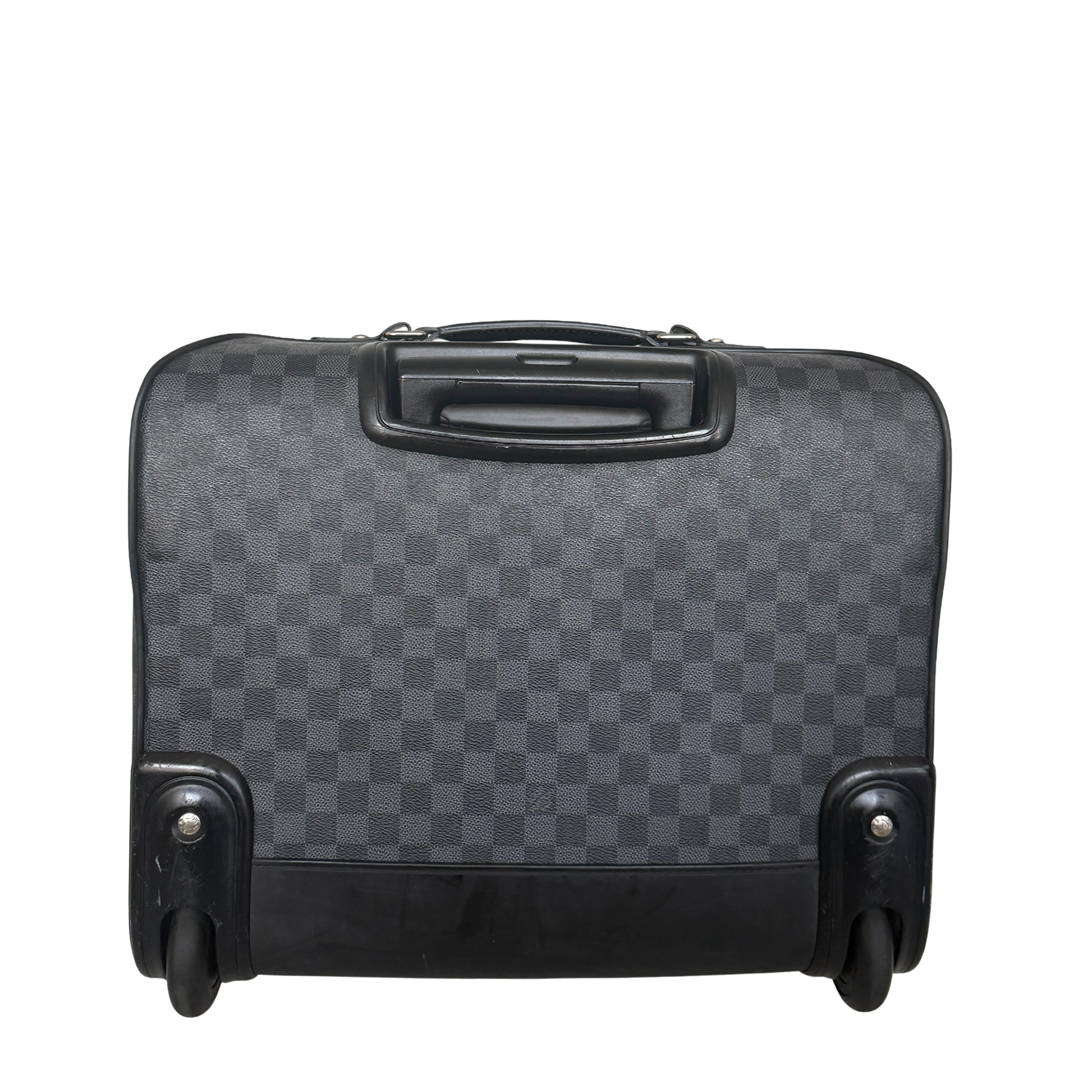 Louis Vuitton Damier Graphite Pilotenkoffer N23206 Schwarz / gut Louis Vuitton