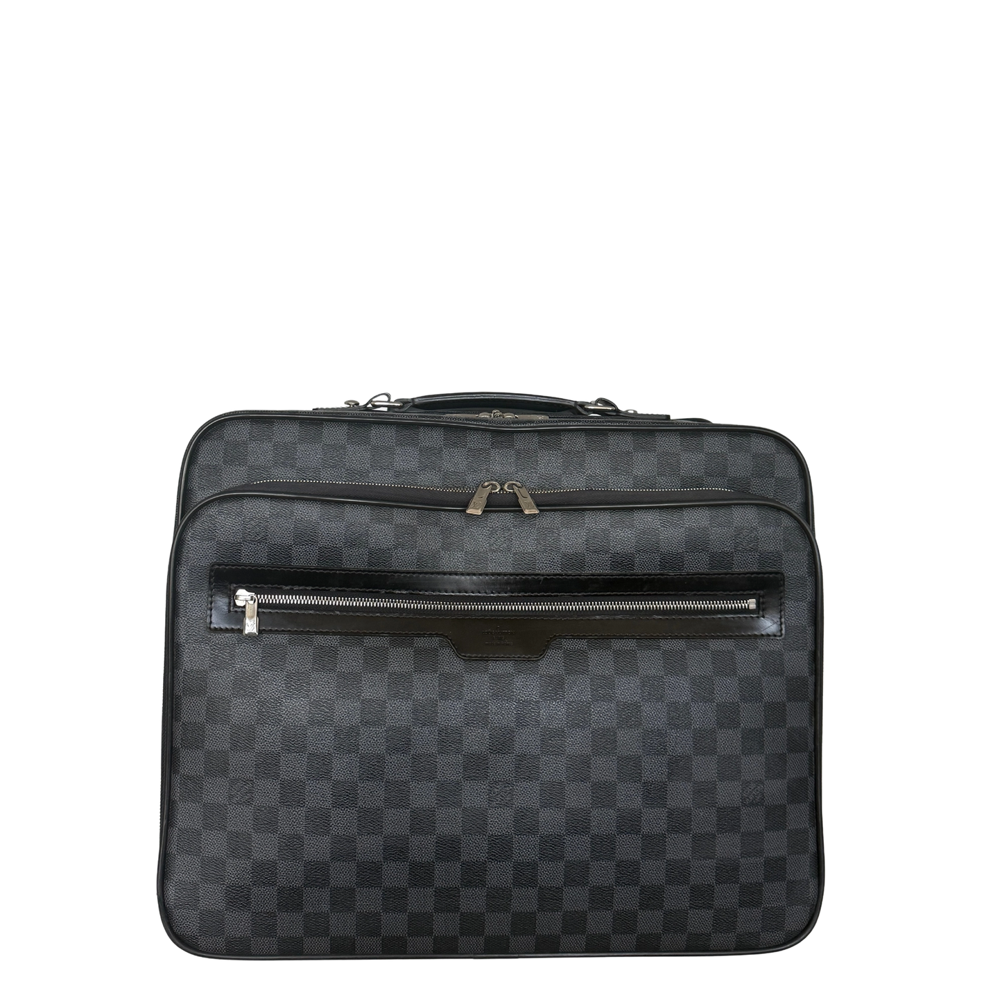 Louis Vuitton Damier Graphite Pilotenkoffer N23206 Schwarz / gut Louis Vuitton