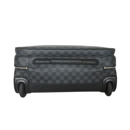 Louis Vuitton Damier Graphite Pilotenkoffer N23206 Schwarz / gut Louis Vuitton