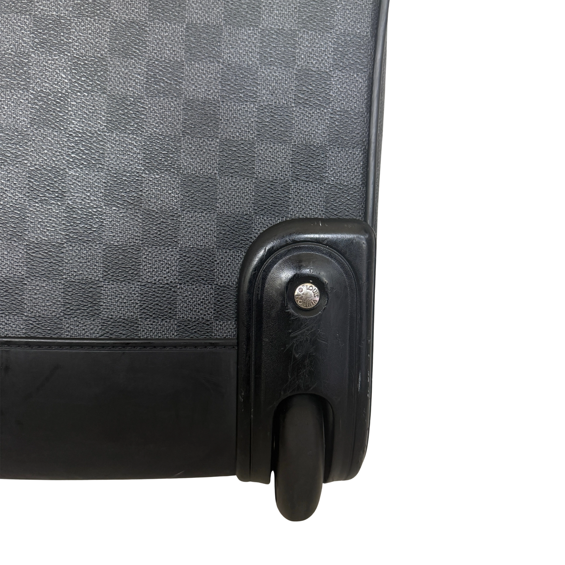 Louis Vuitton Damier Graphite Pilotenkoffer N23206 Schwarz / gut Louis Vuitton