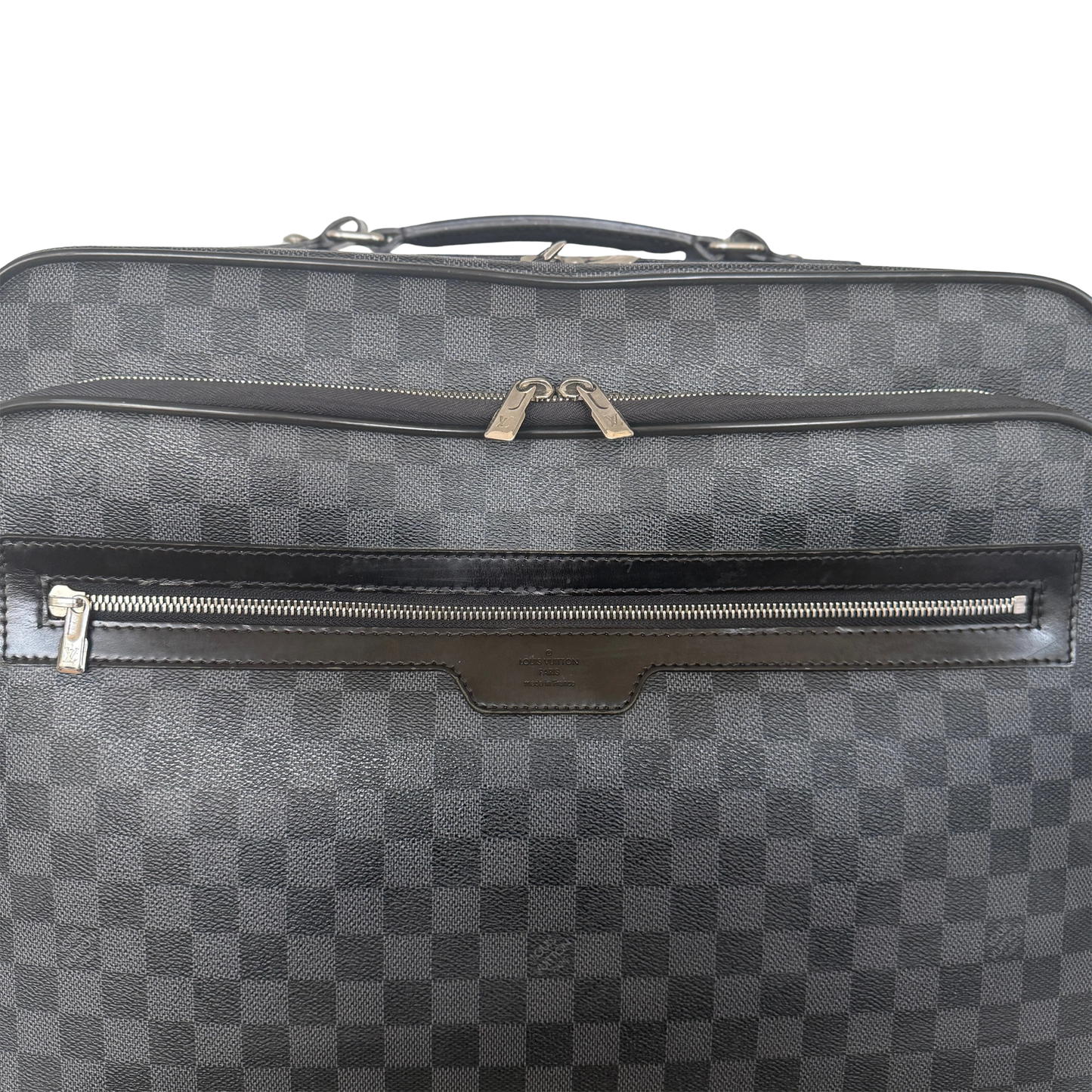 Louis Vuitton Damier Graphite Pilotenkoffer N23206 Schwarz / gut Louis Vuitton