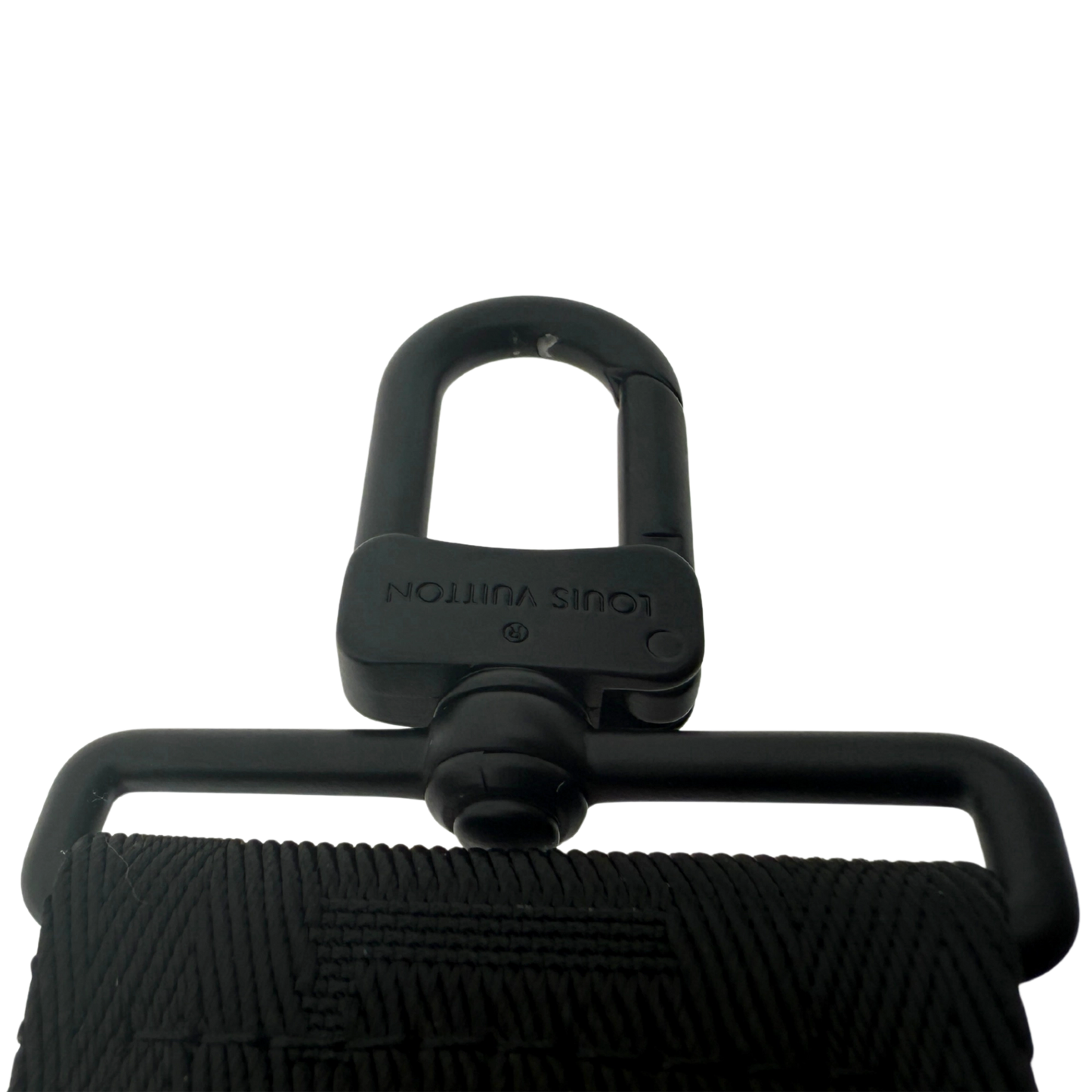 Louis Vuitton Keepall 50 mit Schulterriemen M44810 schwarz / neuwertig Louis Vuitton