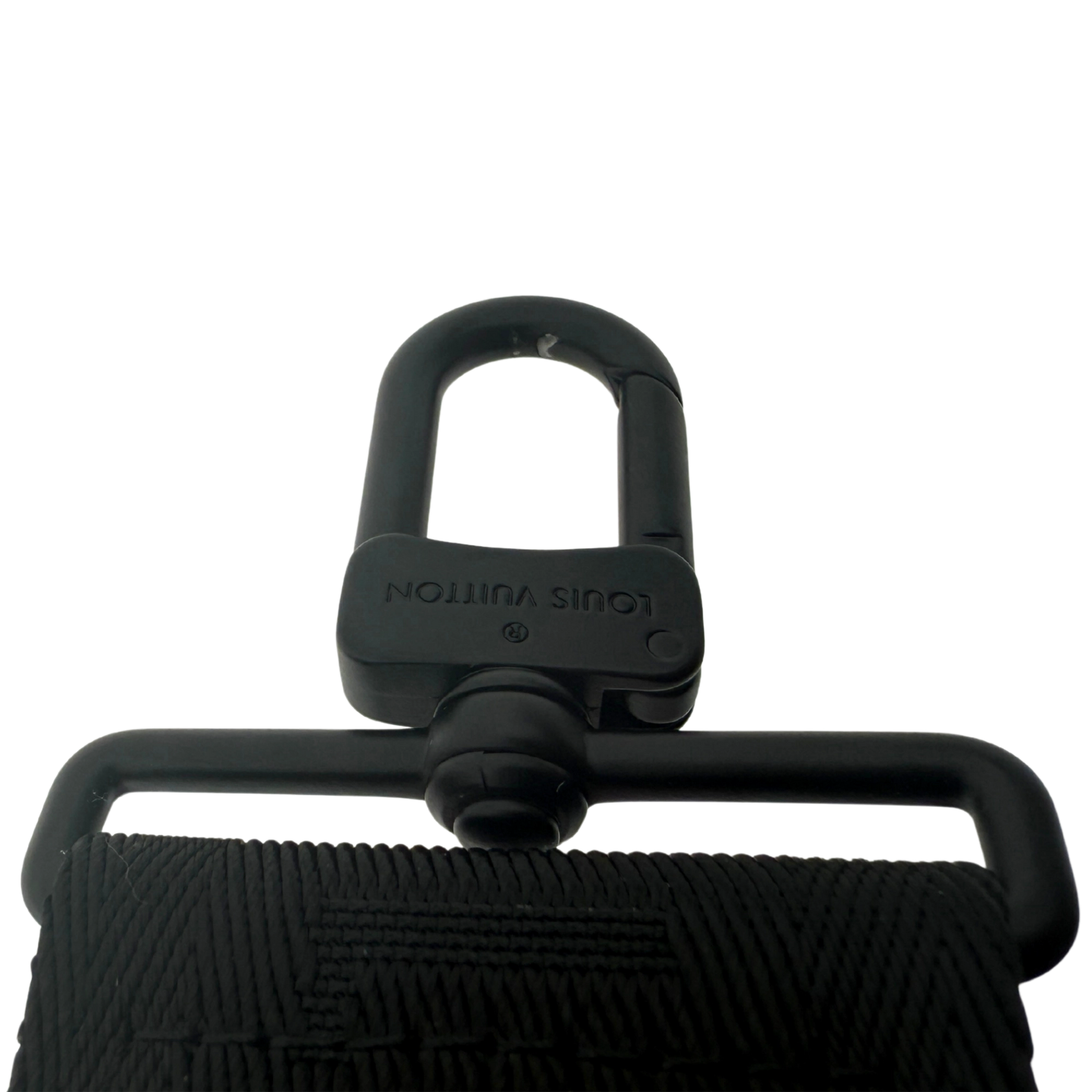 Louis Vuitton Keepall 50 mit Schulterriemen M44810 schwarz / neuwertig Louis Vuitton