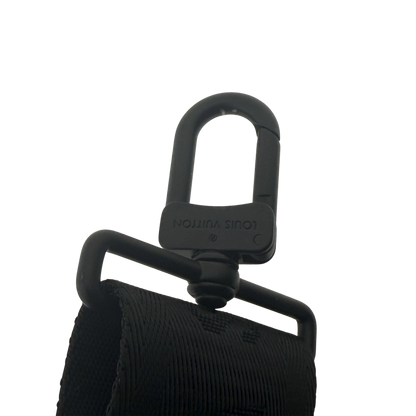 Louis Vuitton Keepall 50 mit Schulterriemen M44810 schwarz / neuwertig Louis Vuitton