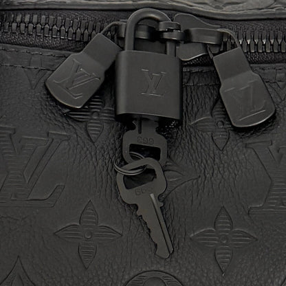 Louis Vuitton Keepall 50 mit Schulterriemen M44810 schwarz / neuwertig Louis Vuitton
