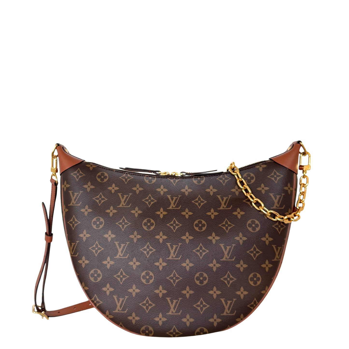 Louis Vuitton Loop Hobo Monogram Canvas M46311 Braun / neuwertig Louis Vuitton
