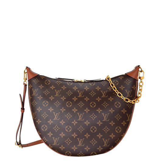 Louis Vuitton Loop Hobo Monogram Canvas M46311 Braun / neuwertig Louis Vuitton