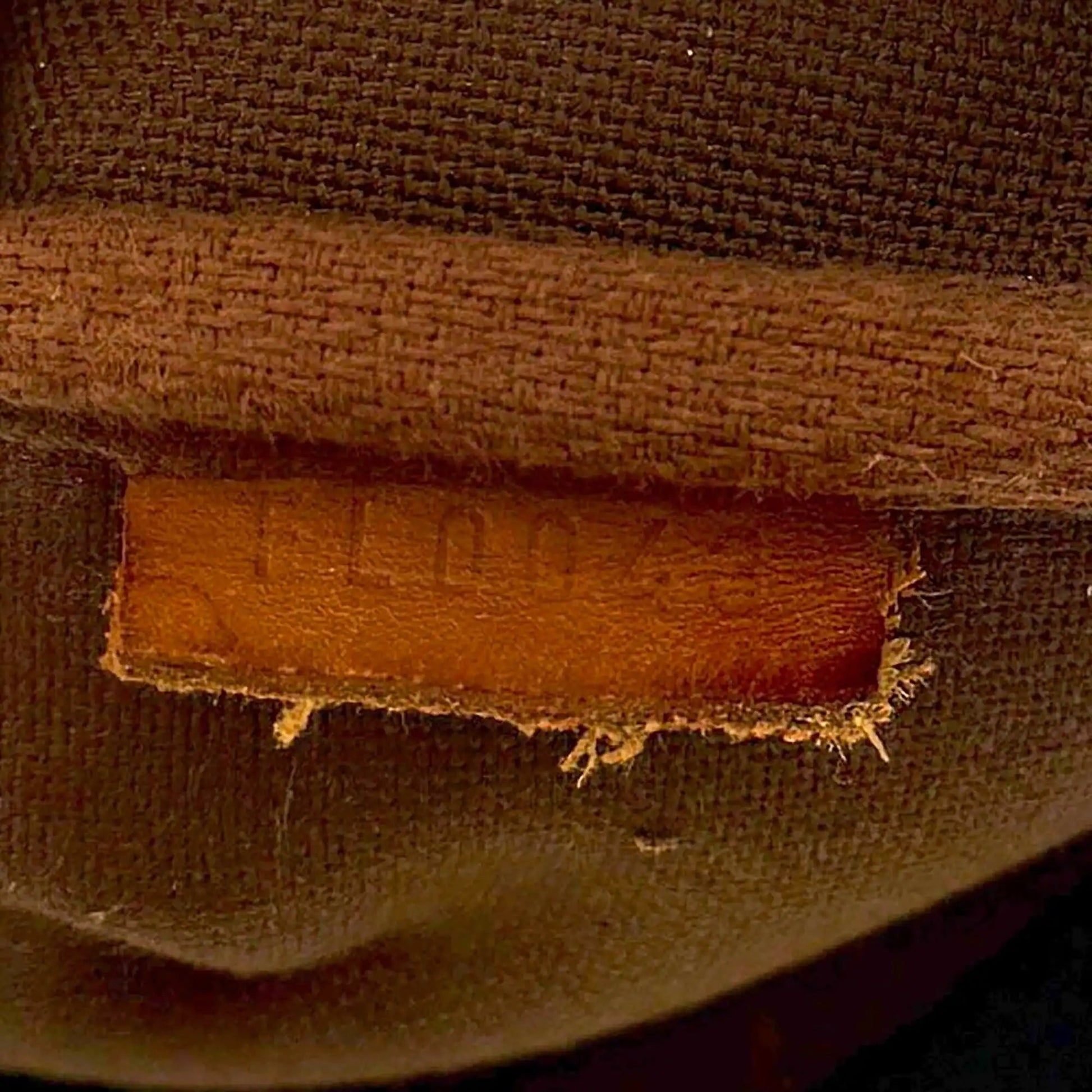 Louis Vuitton Mini Pochette M58009 Braun / gut Louis Vuitton