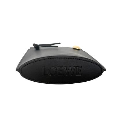 Loewe Pebble Dice Tasche aus klassischem Kalbsleder Schwarz / neuwertig Loewe
