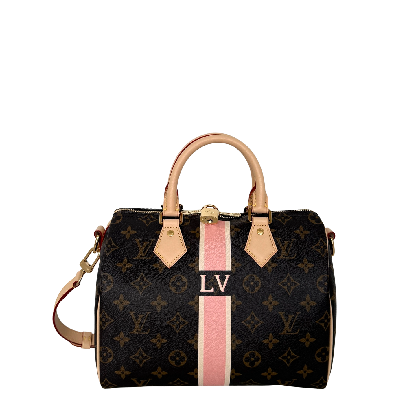 Louis Vuitton Speedy Bandoulière 25 Mon Monogram Braun Fullset / neuwertig Louis Vuitton