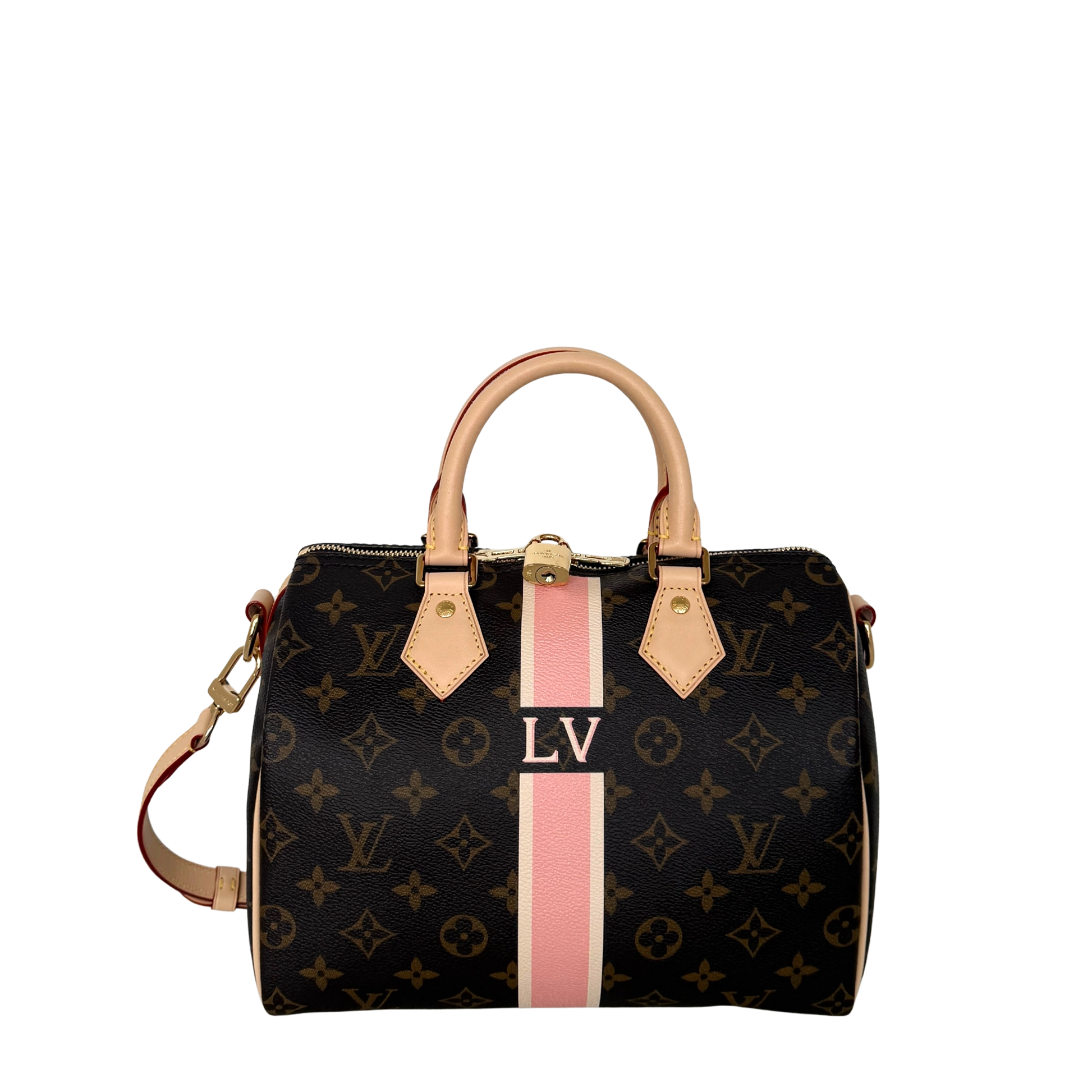 Louis Vuitton Speedy Bandoulière 25 Mon Monogram Braun Fullset / neuwertig Louis Vuitton
