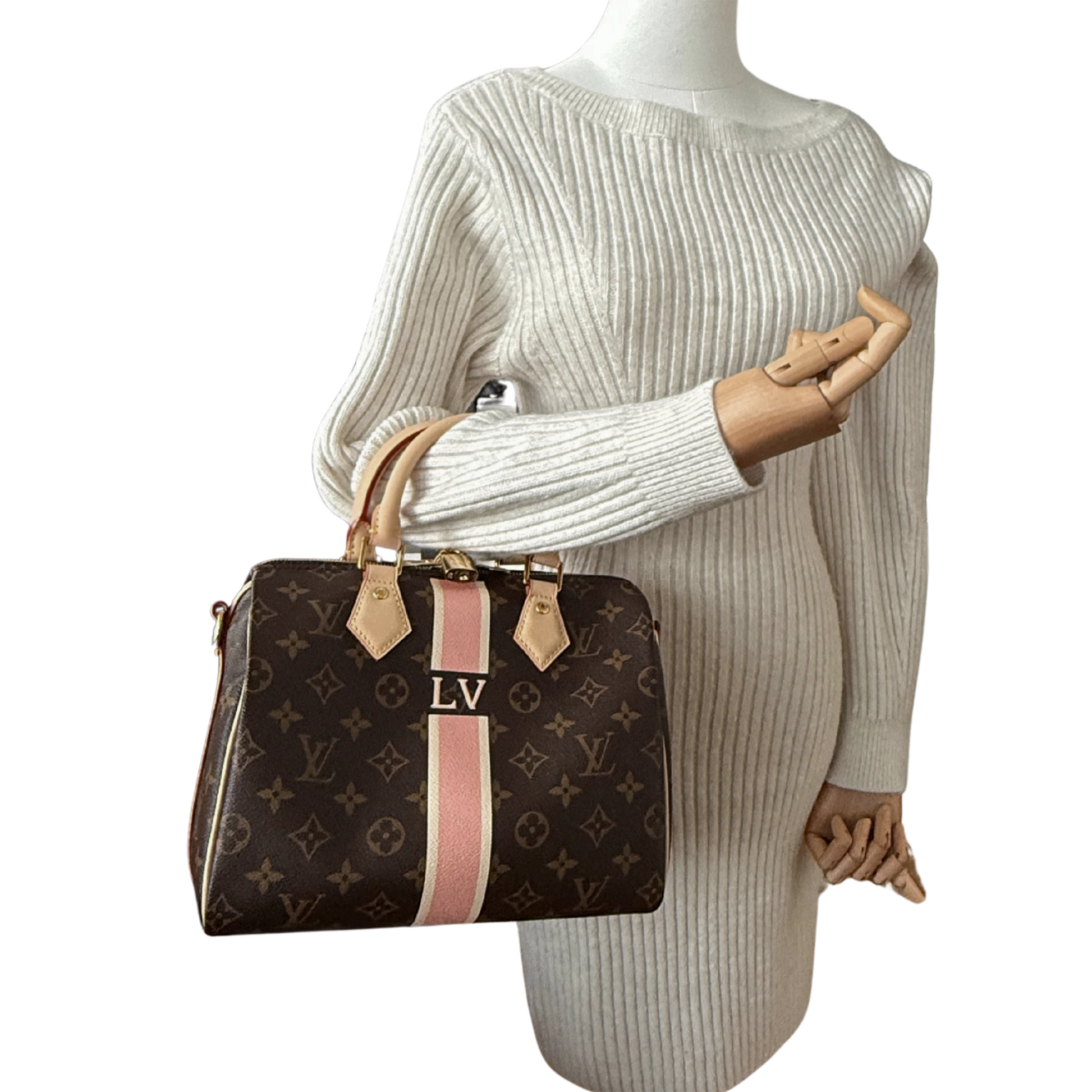 Louis Vuitton Speedy Bandoulière 25 Mon Monogram Braun Fullset / neuwertig Louis Vuitton