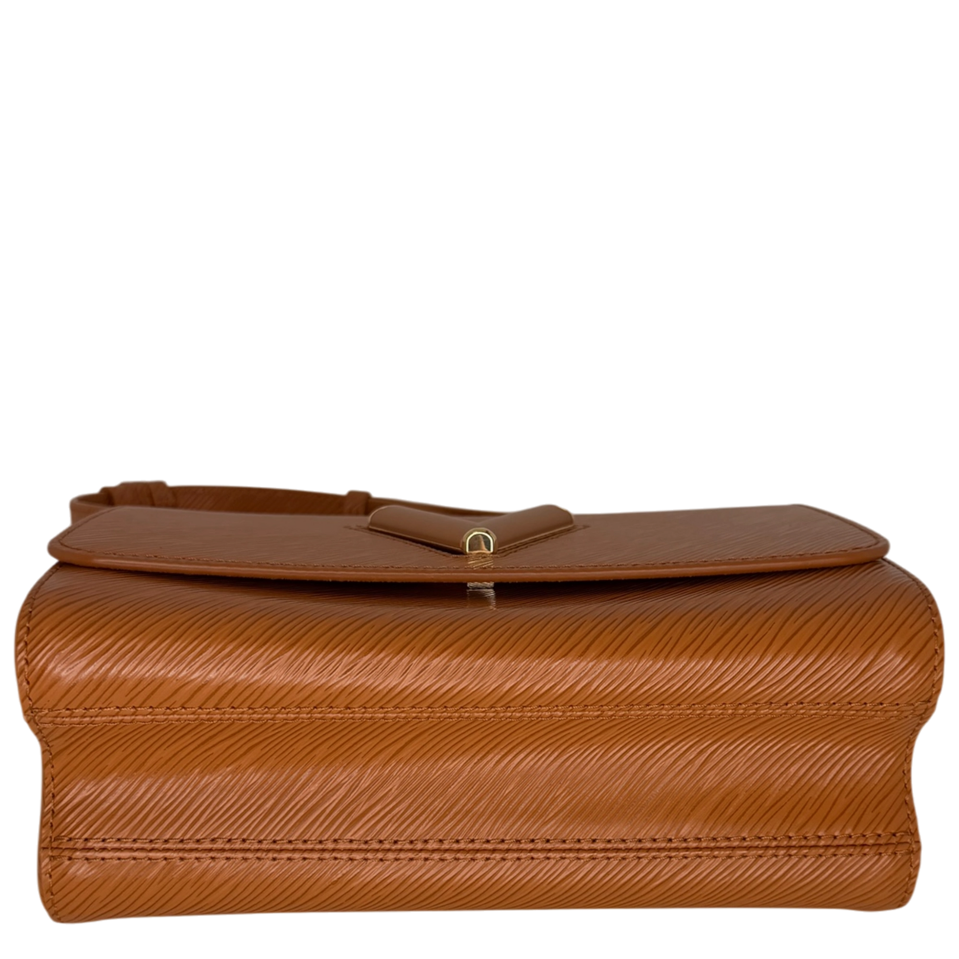 Louis Vuitton Twist MM Epi Leder braun GHW M57939 / sehr gut Louis Vuitton