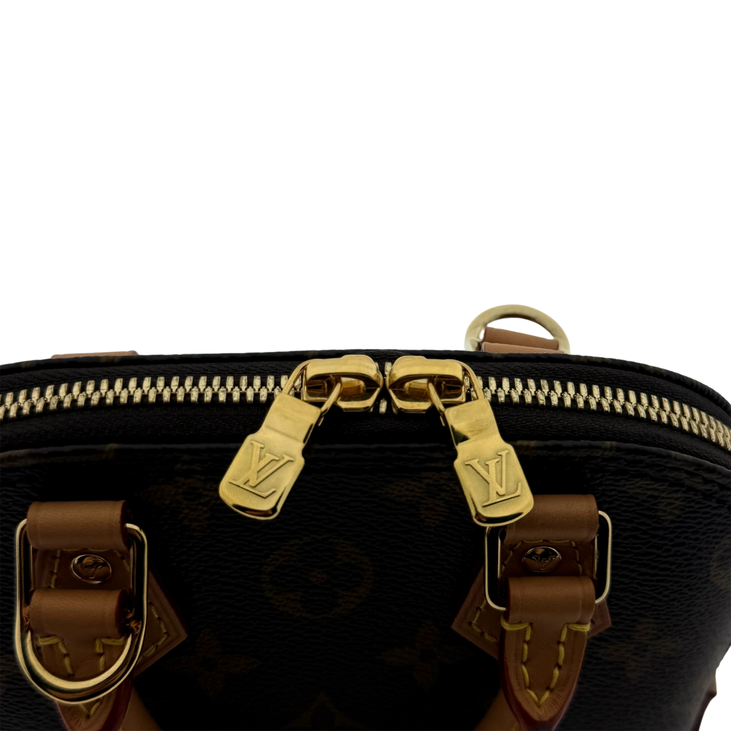 Louis Vuitton Nano Alma Monogram Canvas M82717 Braun Fullset / neuwertig Louis Vuitton