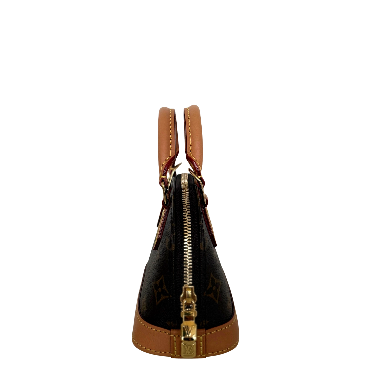 Louis Vuitton Nano Alma Monogram Canvas M82717 Braun Fullset / neuwertig Louis Vuitton