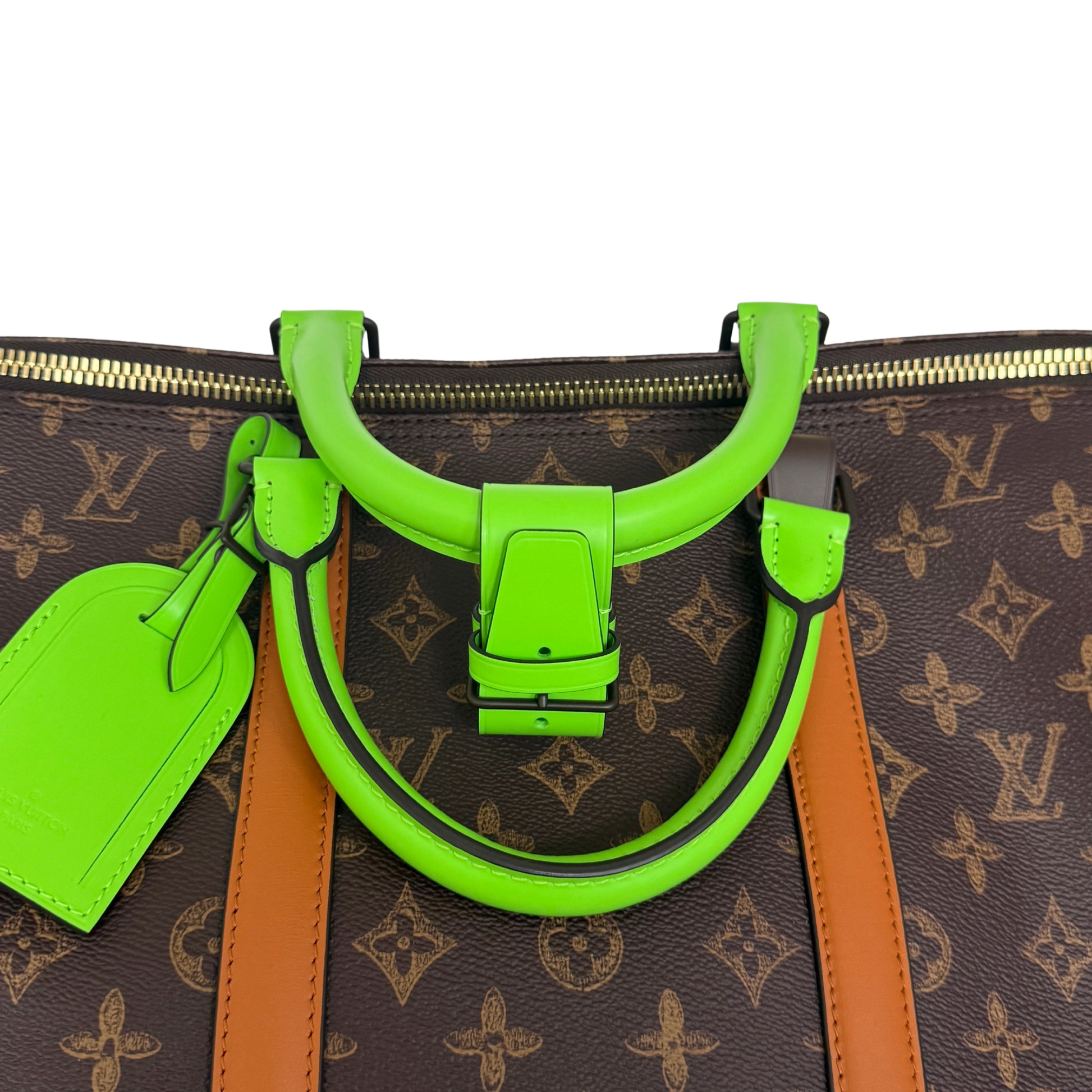 Louis Vuitton Keepall Bandoulière 55 Virgil Abloh No. 7 Fullset / ungetragen Louis Vuitton