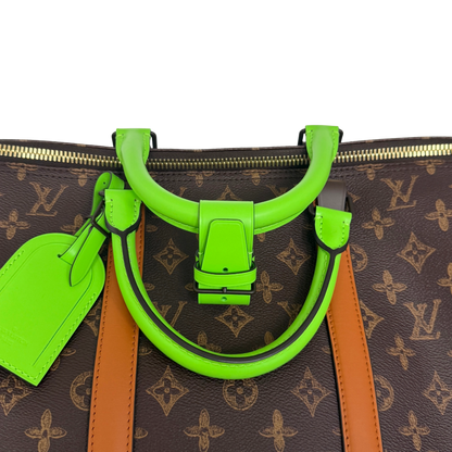 Louis Vuitton Keepall Bandoulière 55 Virgil Abloh No. 7 Fullset / ungetragen Louis Vuitton