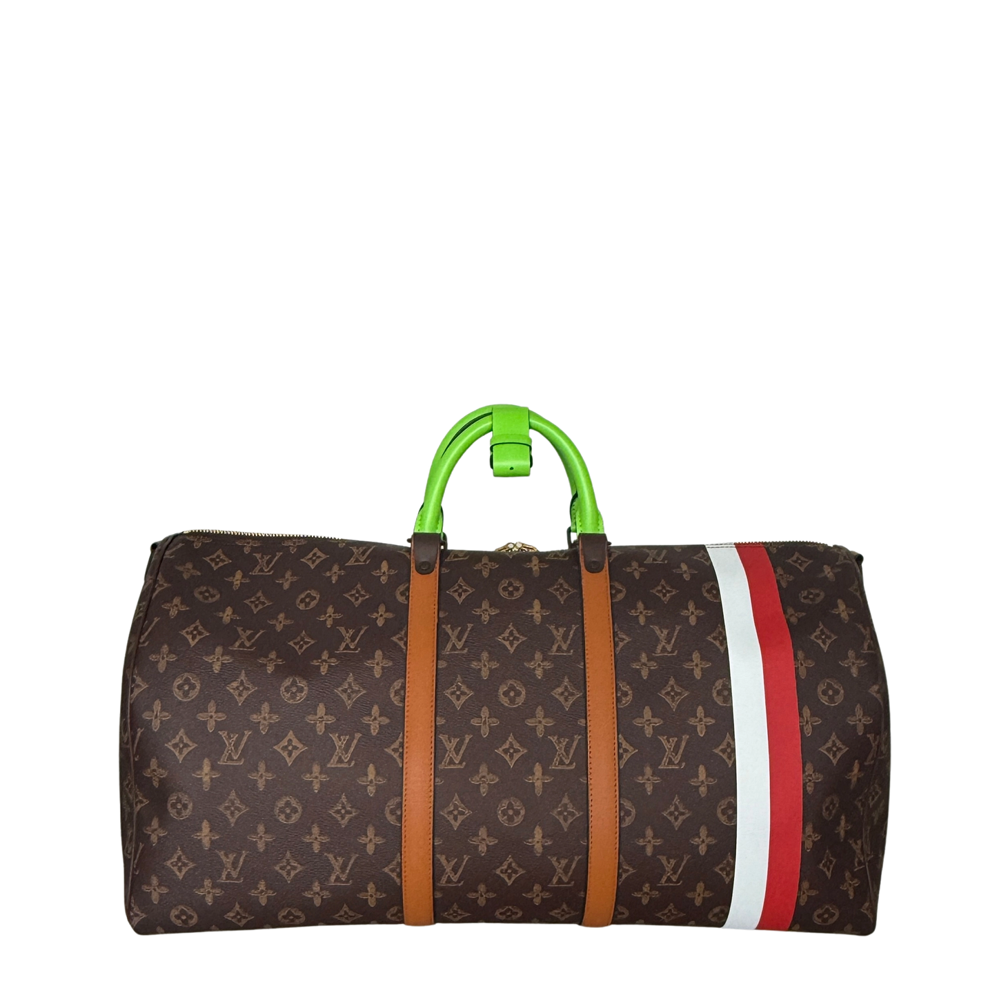 Louis Vuitton Keepall Bandoulière 55 Virgil Abloh No. 7 Fullset / ungetragen Louis Vuitton