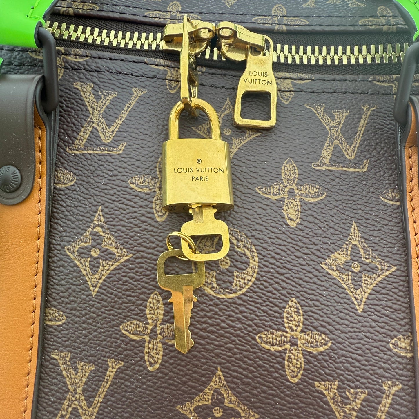 Louis Vuitton Keepall Bandoulière 55 Virgil Abloh No. 7 Fullset / ungetragen Louis Vuitton