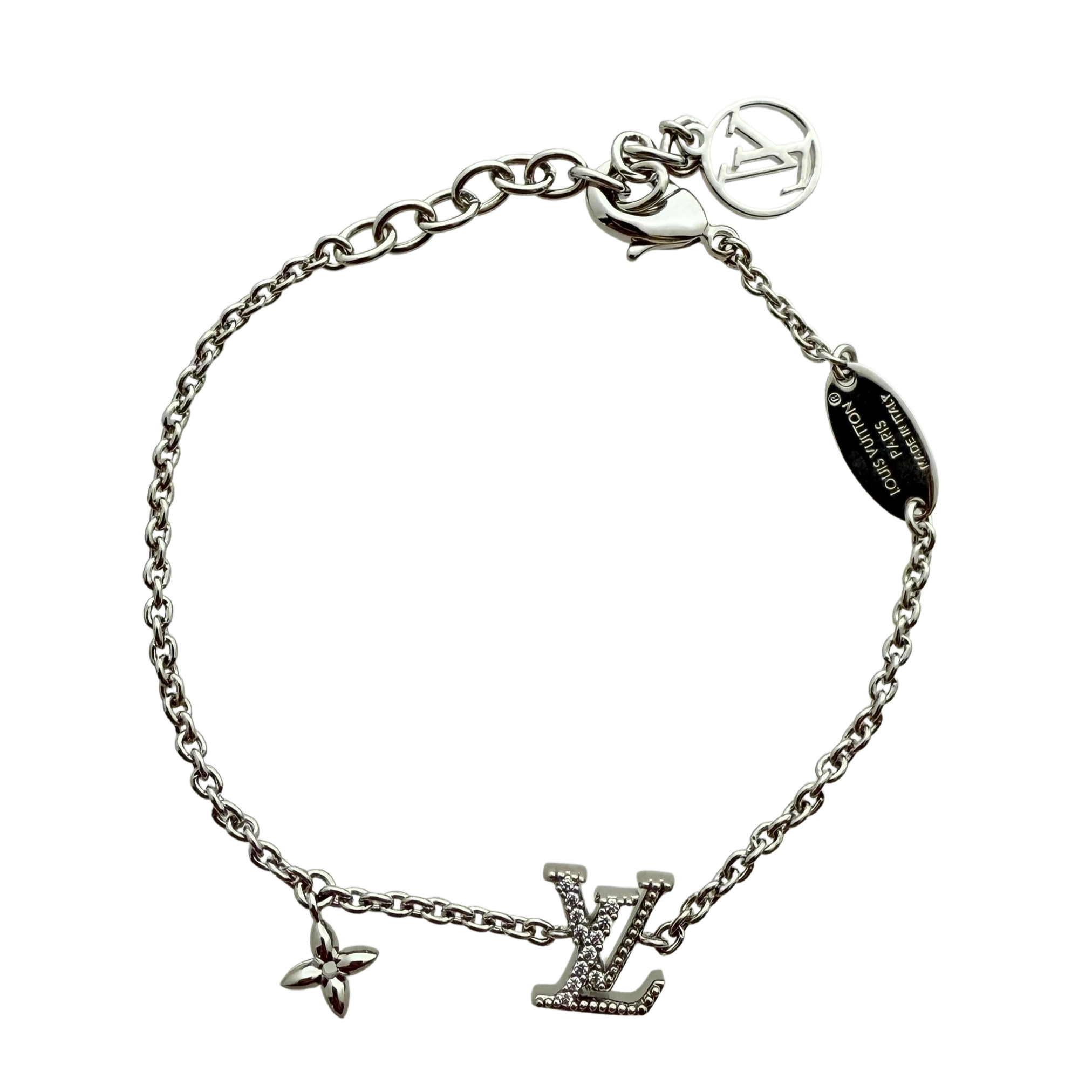 Louis Vuitton LV Iconic Armband Palladium Fullset / neuwertig