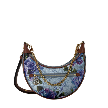 Louis Vuitton Metallic Monogram LV Garden Loop PM Blau / neuwertig Louis Vuitton