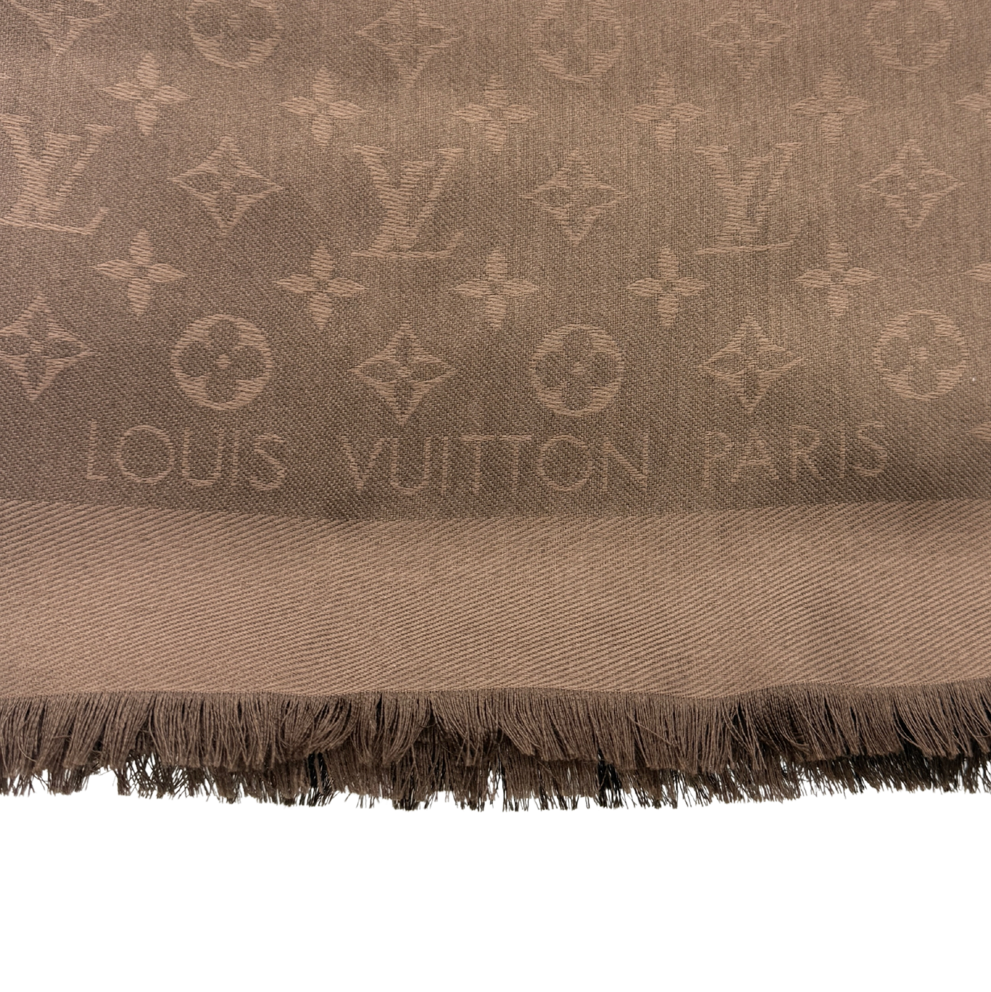 Louis Vuitton Monogram Classic Tuch Braun / sehr gut Louis Vuitton