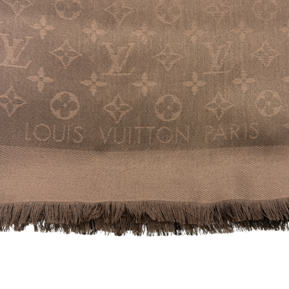 Louis Vuitton Monogram Classic Tuch Braun / sehr gut Louis Vuitton