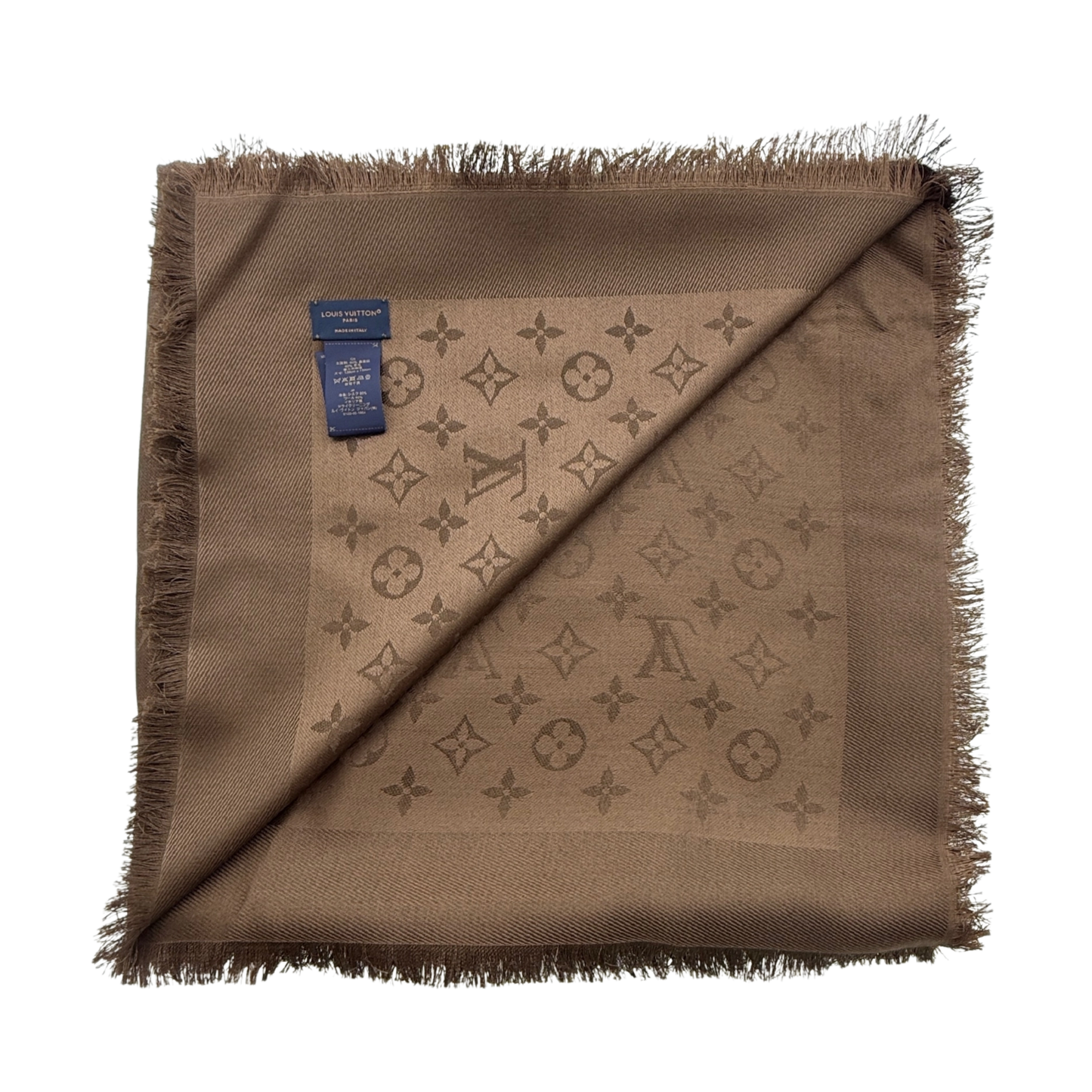 Louis Vuitton Monogram Classic Tuch Braun / sehr gut Louis Vuitton