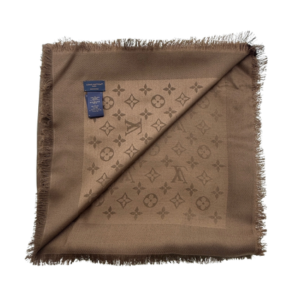 Louis Vuitton Monogram Classic Tuch Braun / sehr gut Louis Vuitton