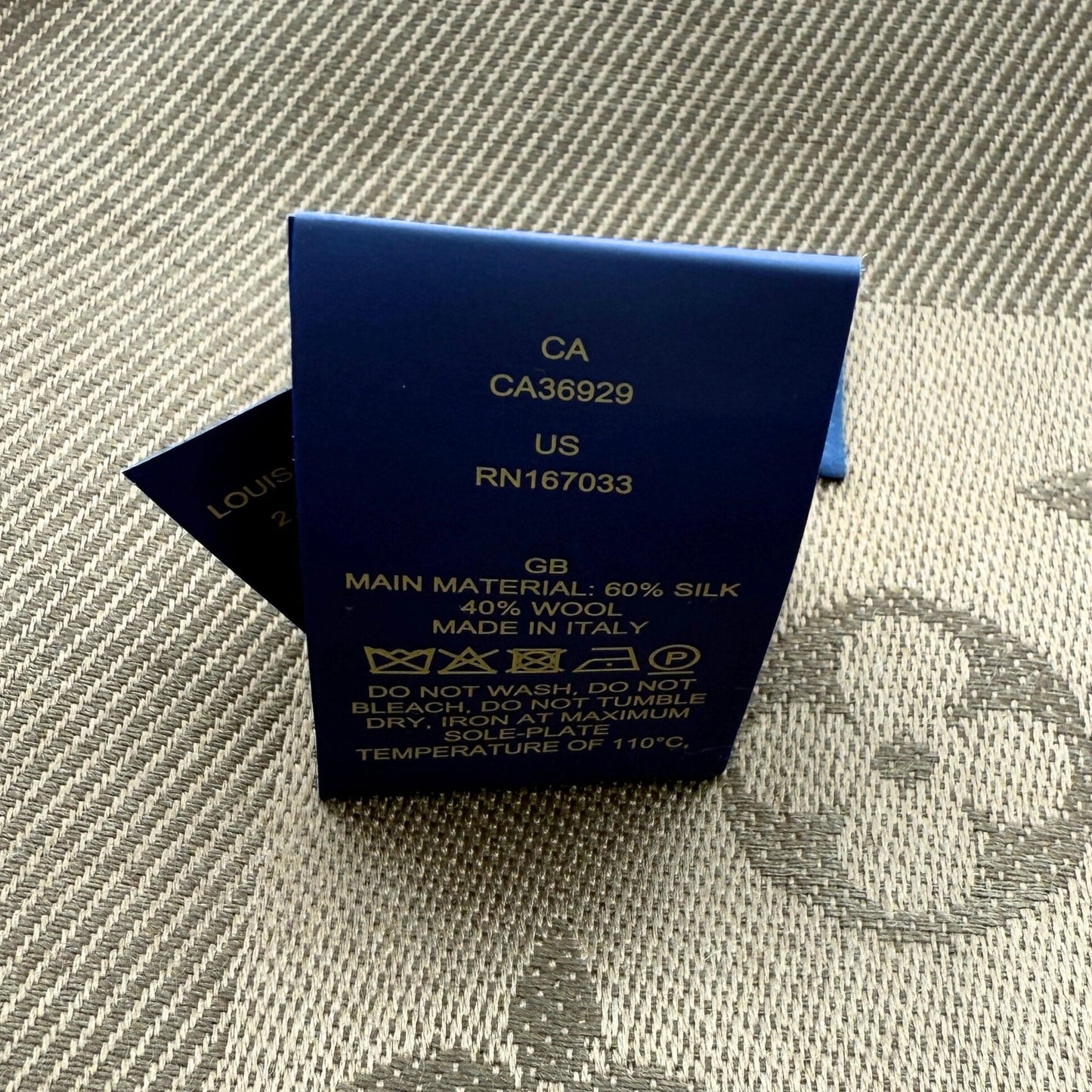 Louis Vuitton Monogram Classic Tuch Braun / sehr gut Louis Vuitton