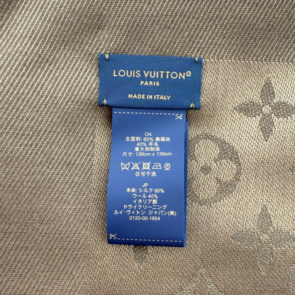 Louis Vuitton Monogram Classic Tuch Braun / sehr gut Louis Vuitton