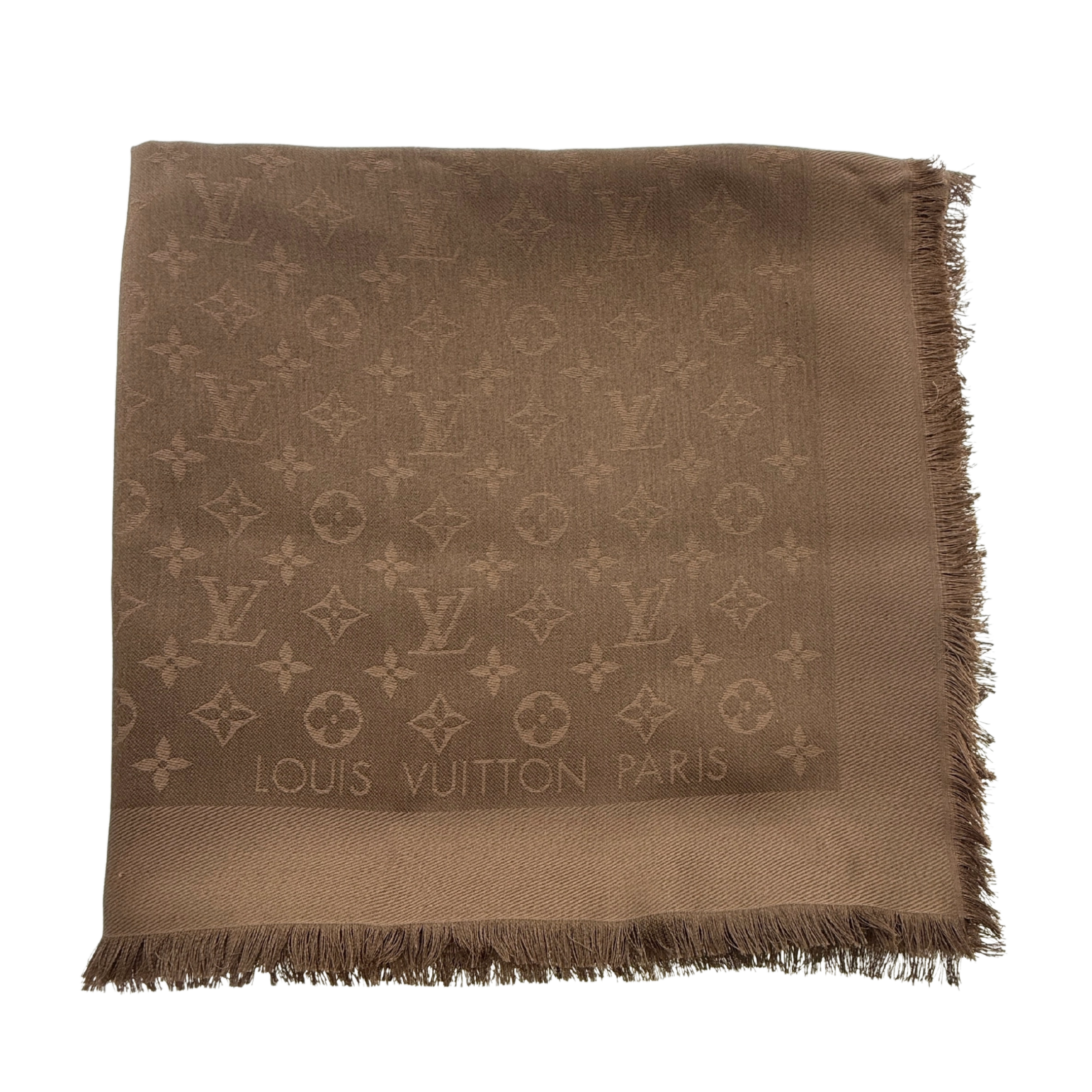 Louis Vuitton Monogram Classic Tuch Braun / sehr gut Louis Vuitton