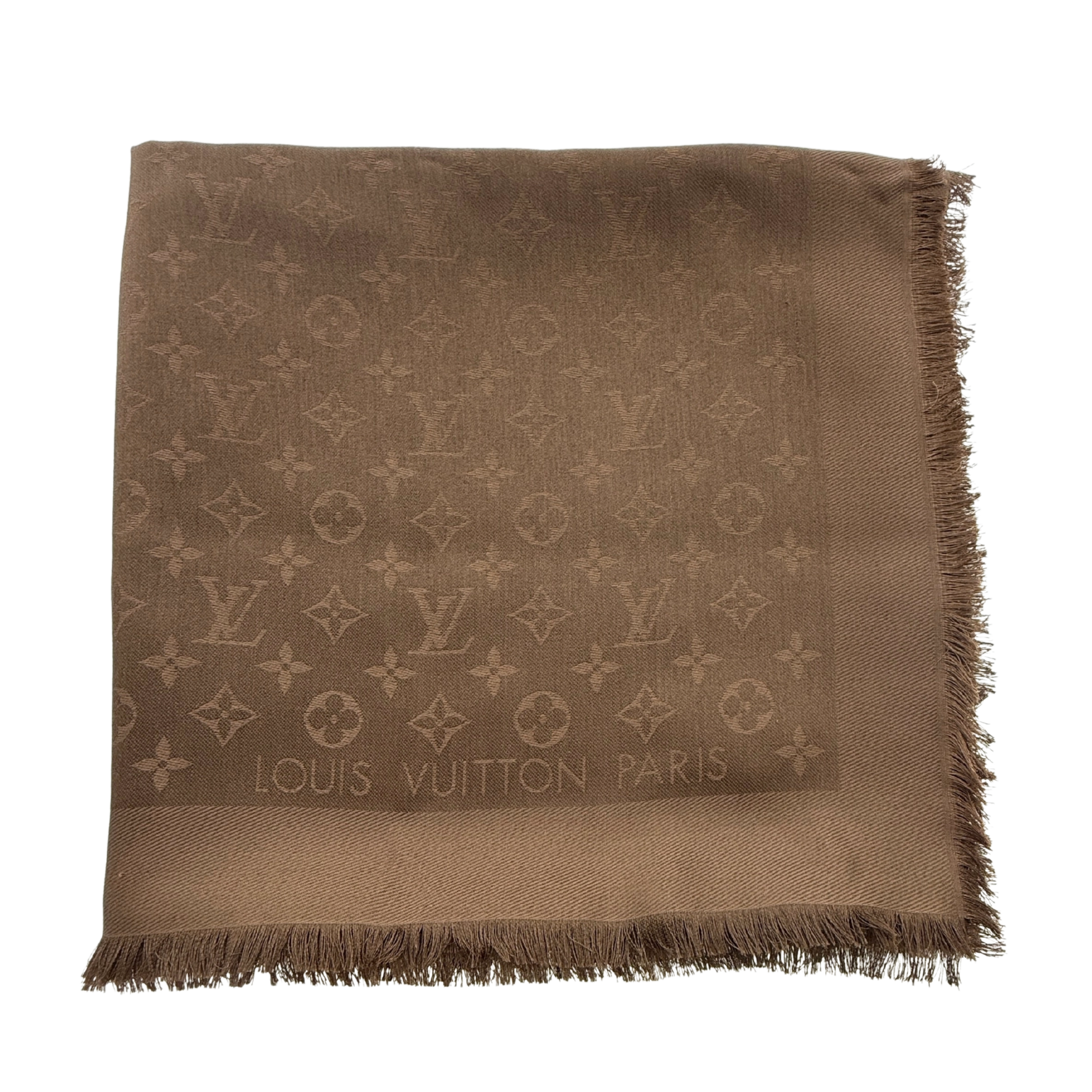 Louis Vuitton Monogram Classic Tuch Braun / sehr gut Louis Vuitton