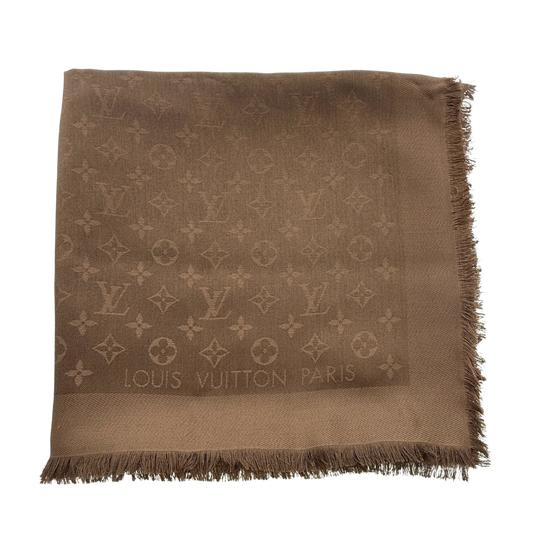 Louis Vuitton Monogram Classic Tuch Braun / sehr gut Louis Vuitton