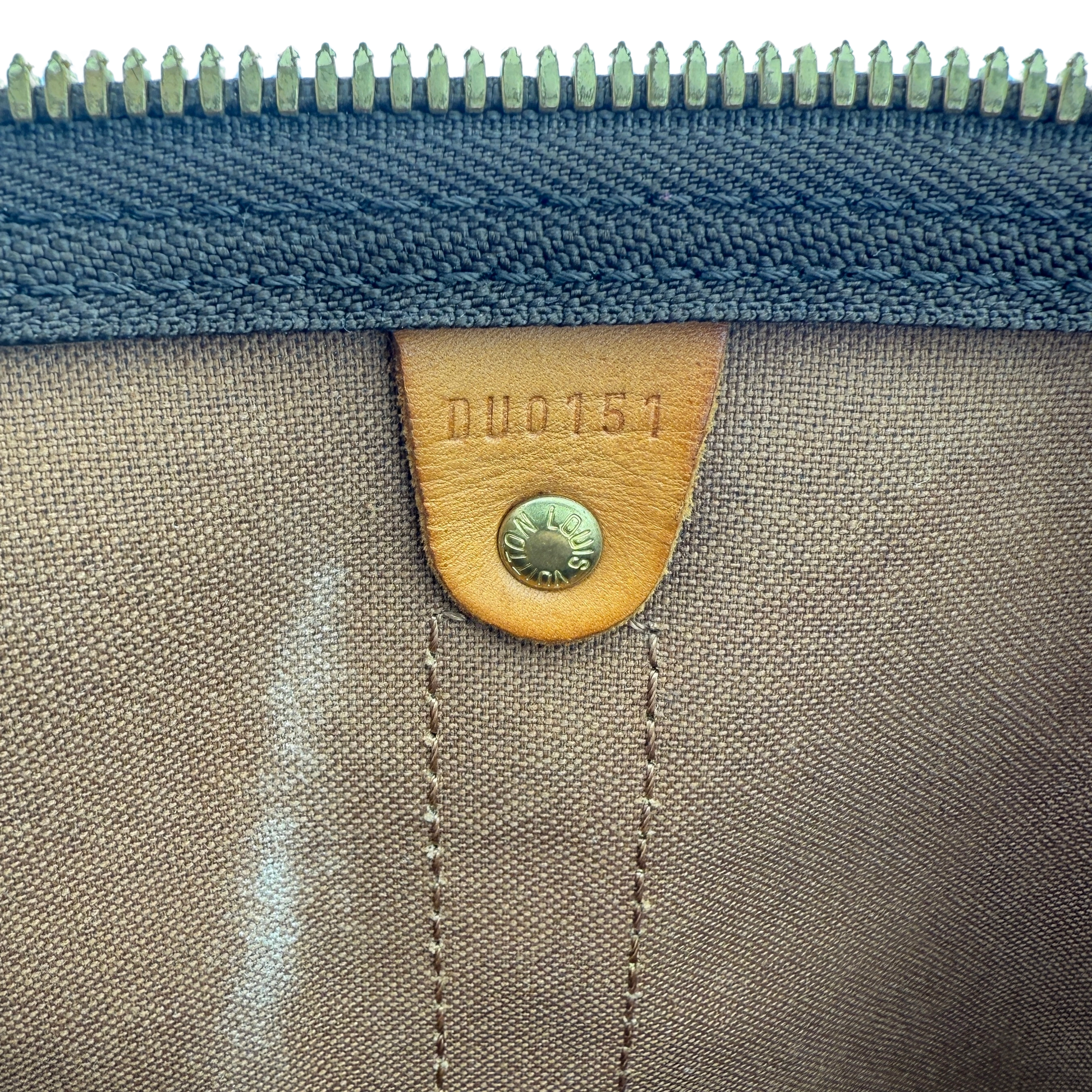 Louis Vuitton Monogram Keepall 60 / akzeptabel Louis Vuitton