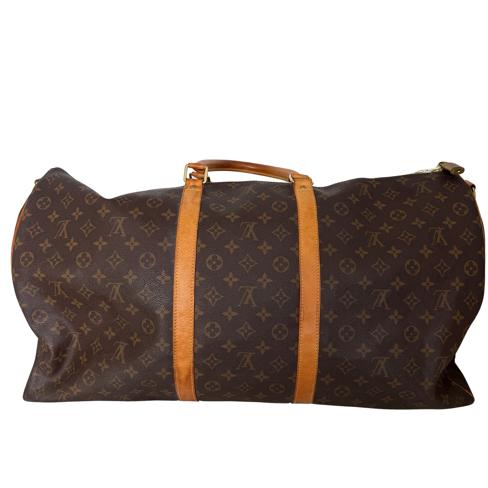 Louis Vuitton Monogram Keepall 60 / akzeptabel Louis Vuitton