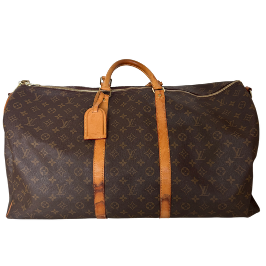 Louis Vuitton Monogram Keepall 60 / akzeptabel Louis Vuitton