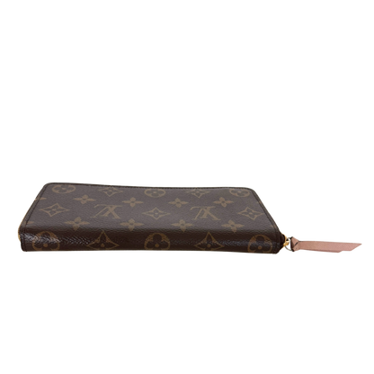 Louis Vuitton Clémence Geldbörse in Monogram Canvas M61298 Braun / gut Louis Vuitton