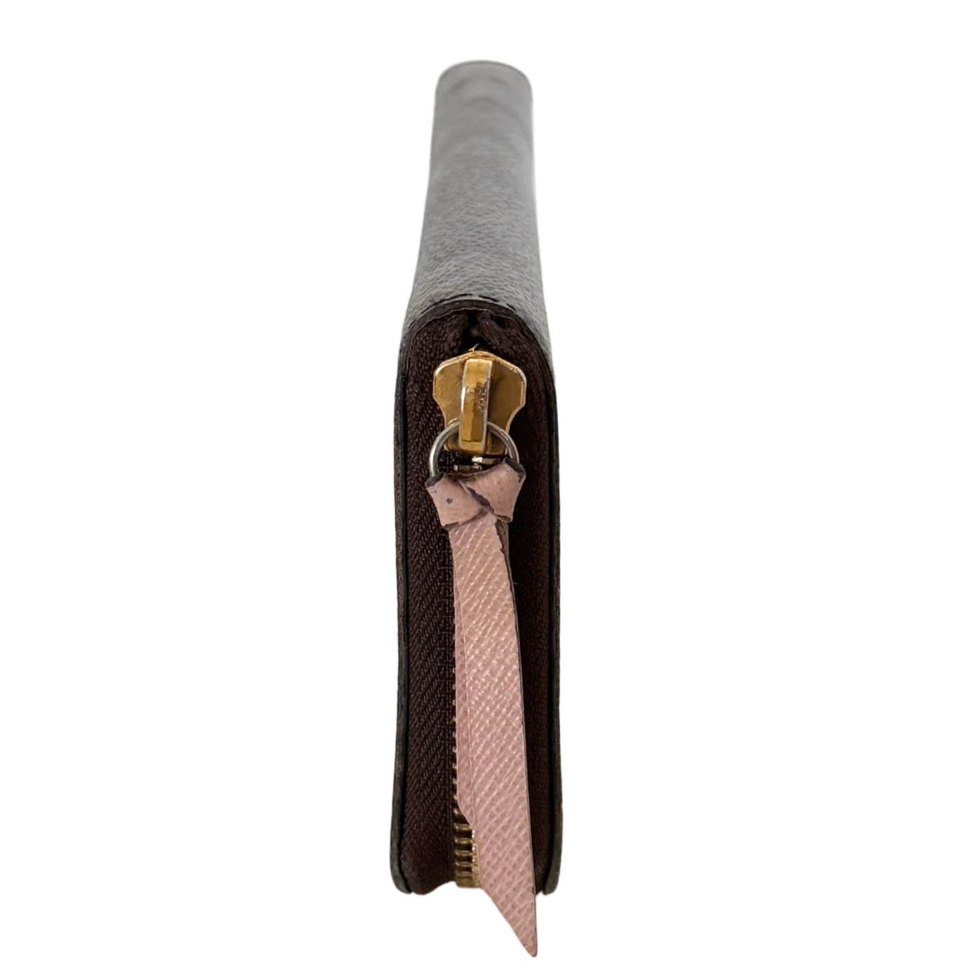 Louis Vuitton Clémence Geldbörse in Monogram Canvas M61298 Braun / gut Louis Vuitton