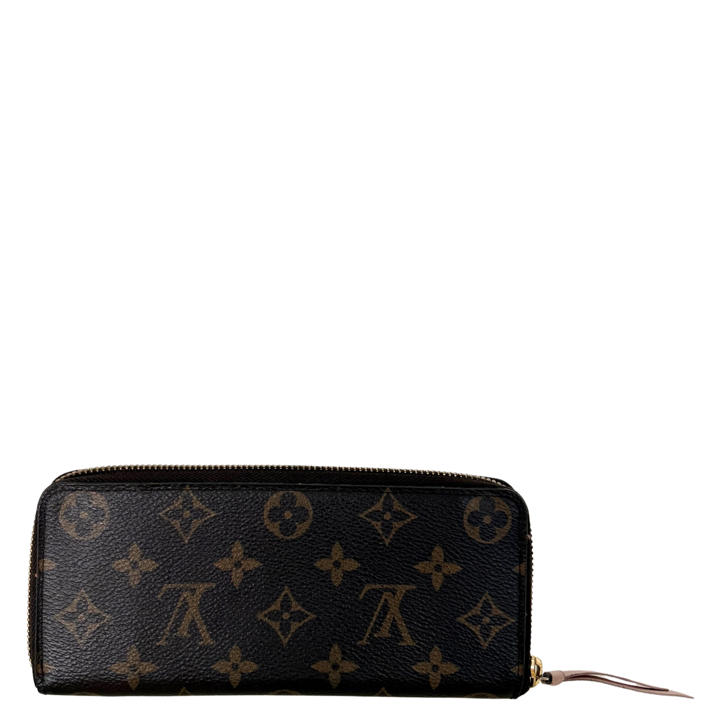 Louis Vuitton Clémence Geldbörse in Monogram Canvas M61298 Braun / gut Louis Vuitton