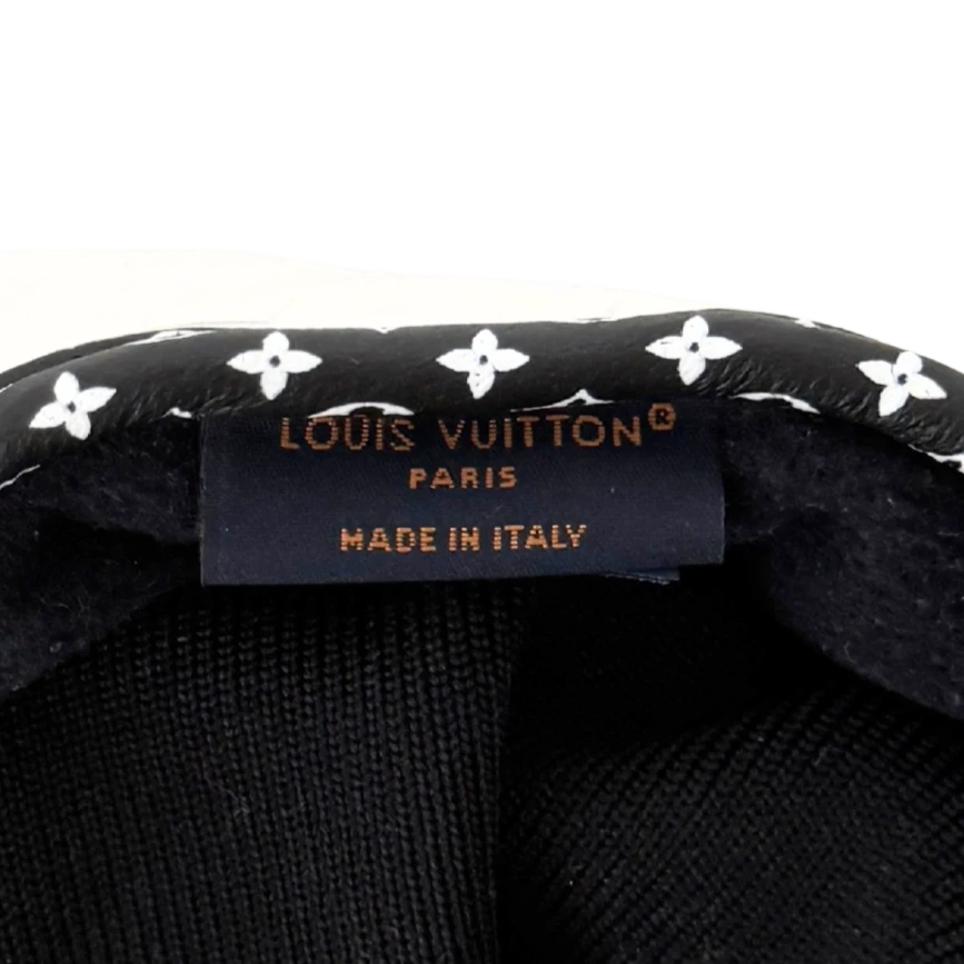 Louis Vuitton LV Snow Handschuhe Weiß / sehr gut Louis Vuitton